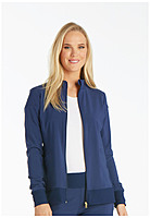 CK303 CHEROKEE IFLEX Zip front jacket-Black